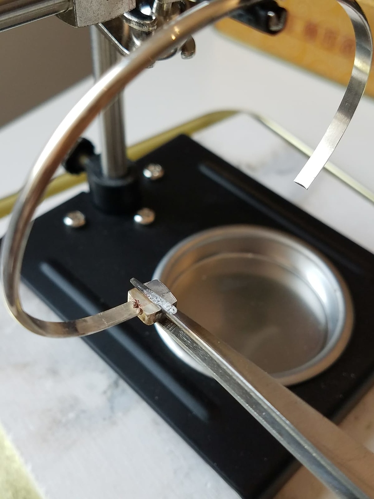Solder not flowing on bangle Jewelry Discussion Ganoksin Orchid