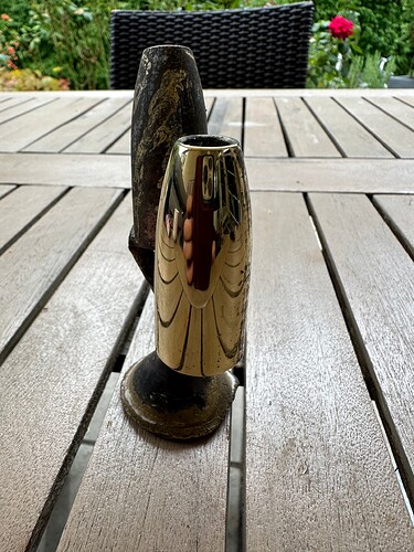 Polished Bronze Mouthpiece