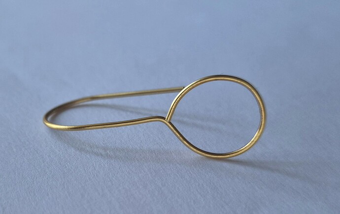 Gold filled earring wire pic - sep 25