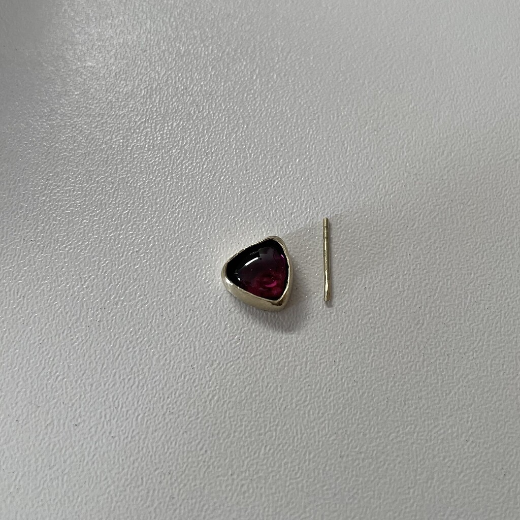 Remove stone from bezel or solder with stone still in there Jewelry