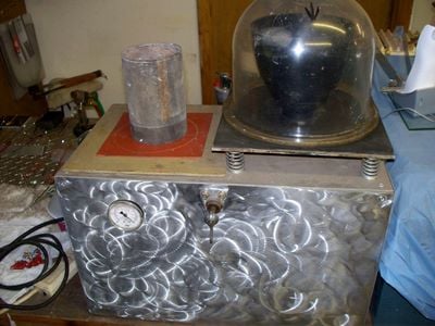 Homemade vacuum cast machine - Jewelry Discussion - Ganoksin Orchid Jewelry  Forum Community for Jewelers and Metalsmiths