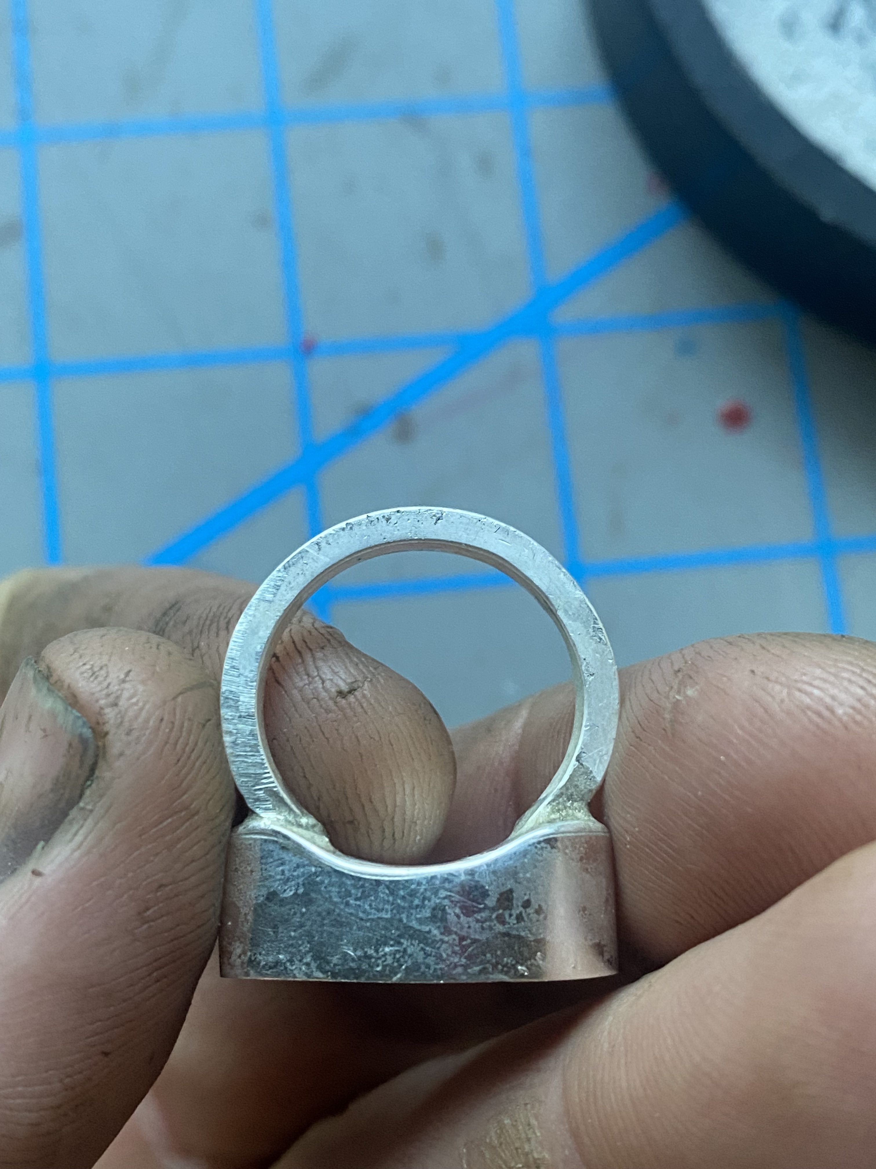 Im trying to solder gold wire onto a silver ring shank - Jewelry